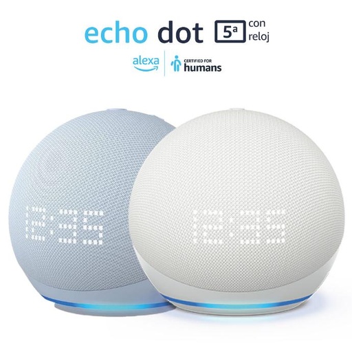 d04-Echo Dot 5 + Reloj